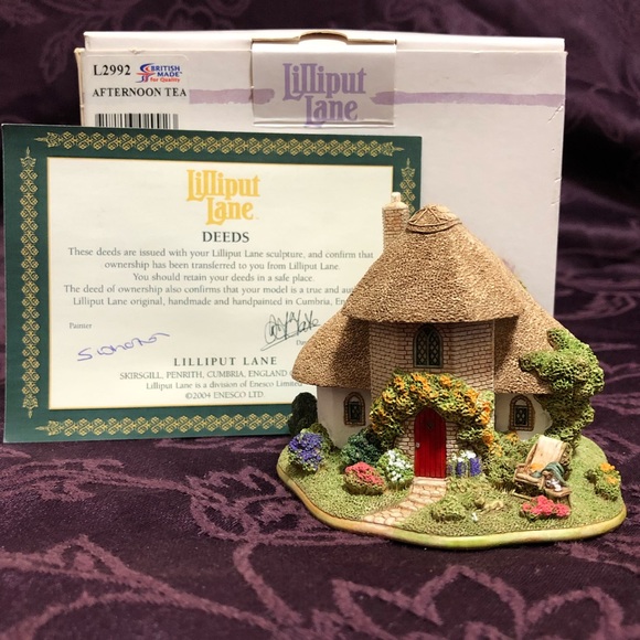 Lilliput Lane Afternoon Tea, Collectors Club - Picture 10 of 10